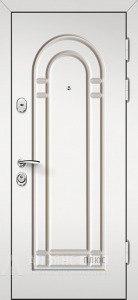 Входная дверь Лофт для высоких проемов №56 внешняя - фото